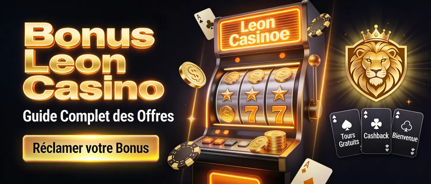 Bonus Leon Casino : guide complet des offres exclusives pour les joueurs français avec tours gratuits et cashback.